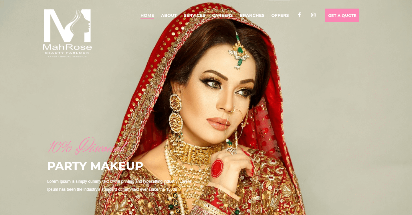 Mahrose Beauty Parlour Bridal Makeup Charges 2017 Saubhaya Makeup